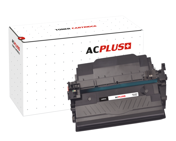 Toner AC Plus CF287X černý pro tiskárny HP (18 000 stran)