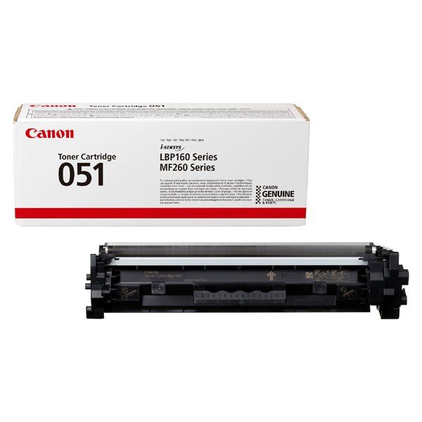 Canon CRG-051 (2168C002), černý originální toner do tiskárny Canon