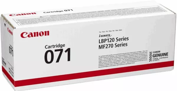 Toner CANON CRG-071, 5645C002 černý (1 200 stran)