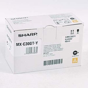 Toner Sharp MX-C30GTY žlutý