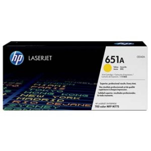 Toner HP č.651A CE342A žlutý