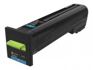 Toner Lexmark 82K2HCE azurový