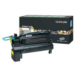 Toner Lexmark X792X1YG žlutý