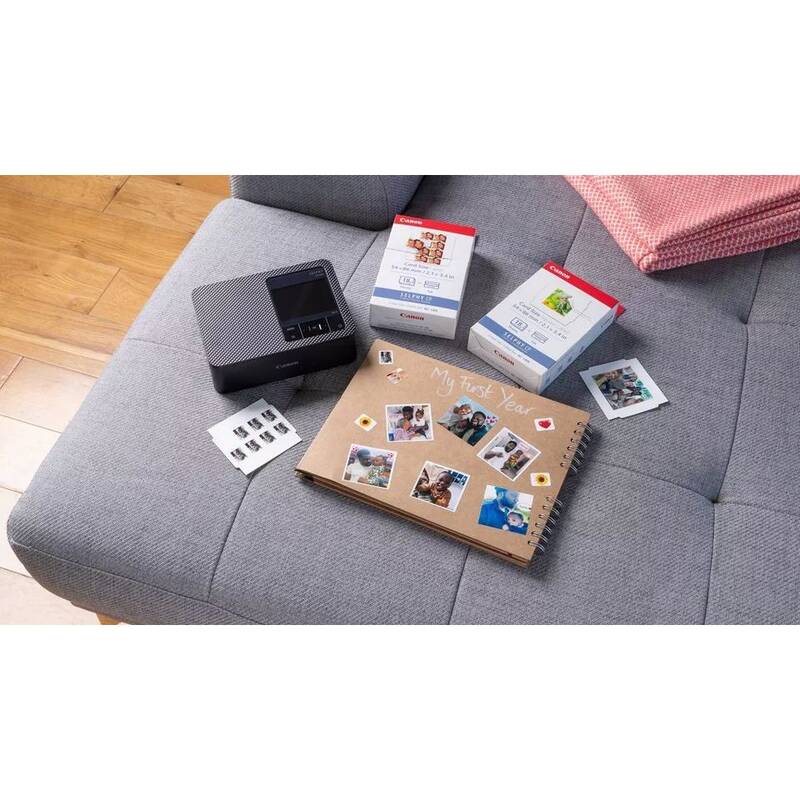 Canon SELPHY CP1500 — různé formáty a samolepky